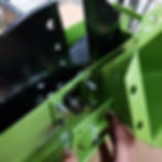 placing the chipper rotor spacers before mounting the bearing housings