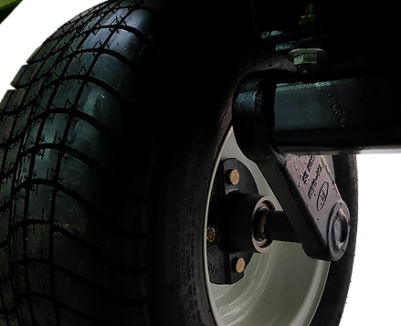 torsion style suspension to ensure a smoother ride both on and off road